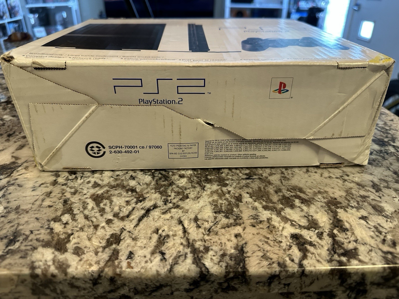Sony PlayStation 2 Slim PS2 Console SCPH-70001 Black NTSC-U/C DVD Playback