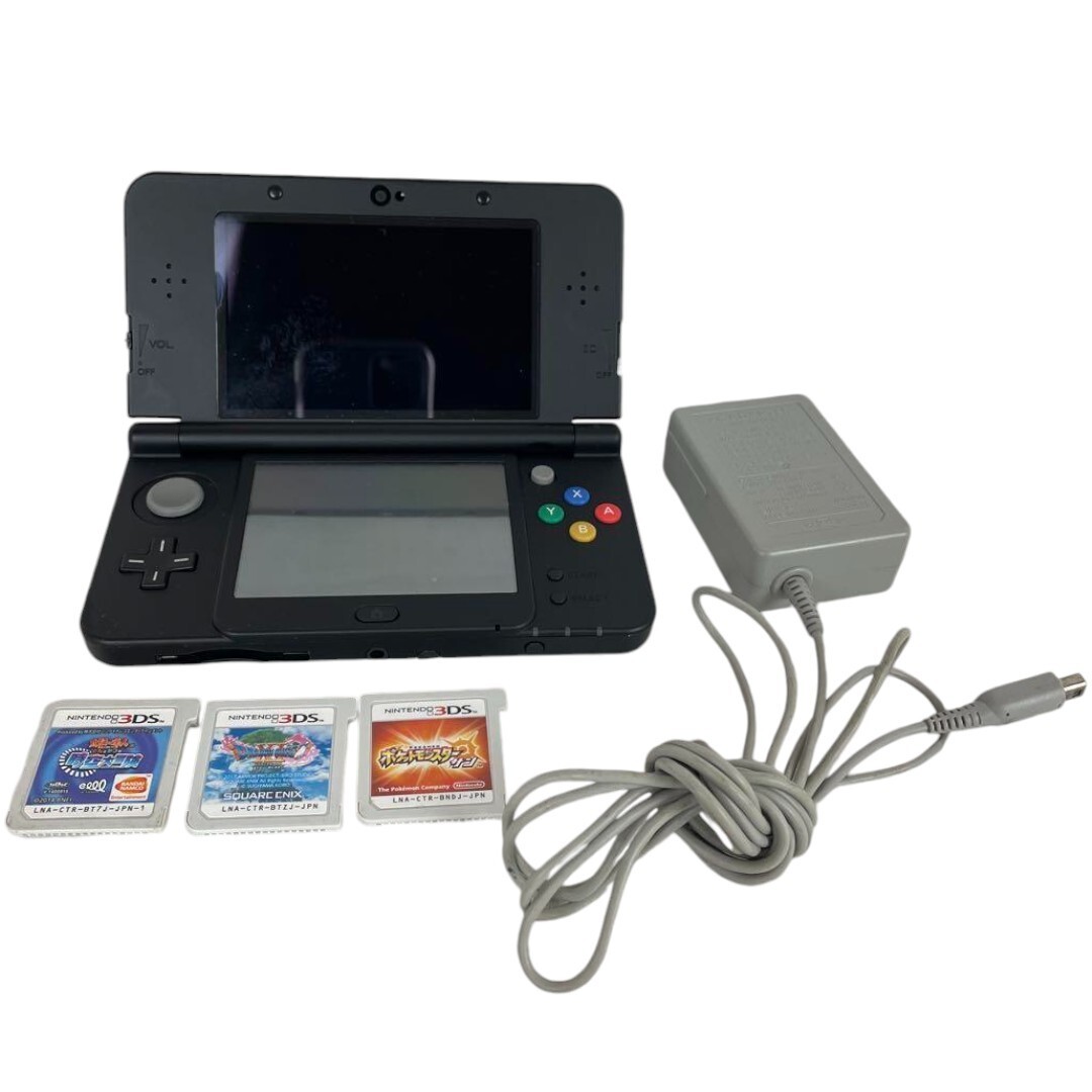 Nintendo New 3DS Black/White Console select Working Tested Japanese ver.