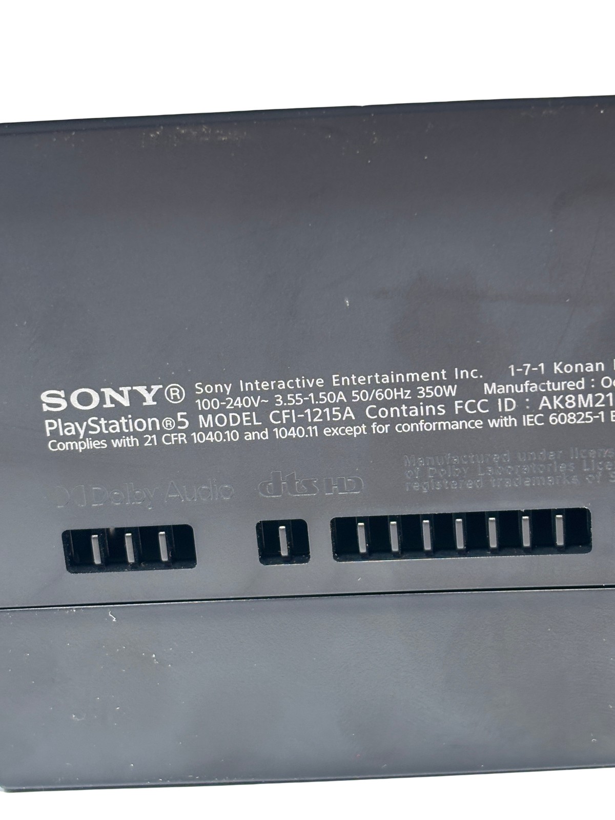 Sony PlayStation 5 CFI-1215A Blu-ray Edition 825GB SSD Video Game Console 7687