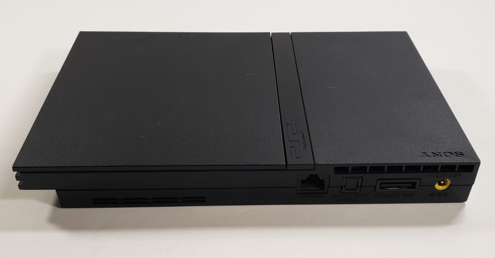 Sony PlayStation 2 Slim [SCPH-77001] PS2 Official Console w/ AC Adapter AV Cable