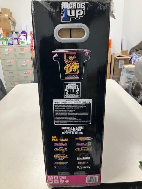 Brand New Arcade1Up Ms. Pac-Man 40th Anniversary Arcade – 10 Classic Games