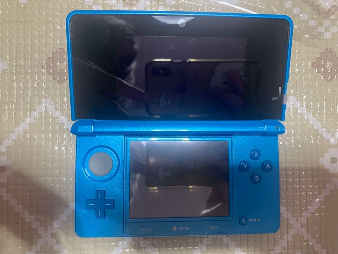 3DS/2DS/DS Nintendo 3Ds Main Unit Light Blue With Box Ar Sd Card Missing Japan