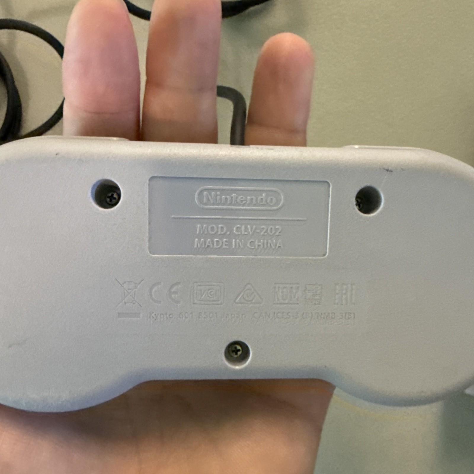 Super Nintendo SNES Classic Mini Console OEM Authentic CLV-201 2 Controllers