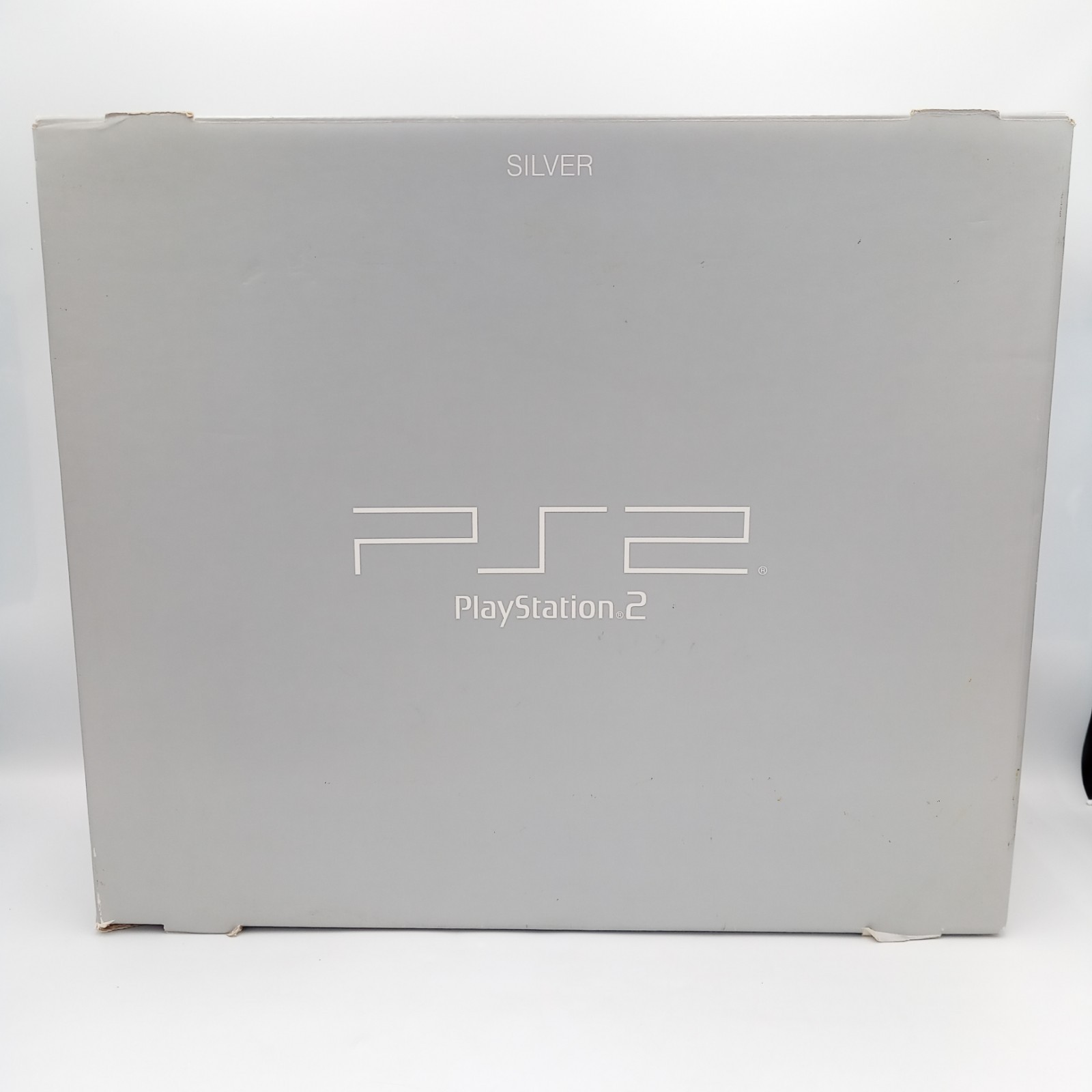 PS2 PlayStation 2 Console Satin Silver SCPH-39000 Boxed Japanese CIB Complete