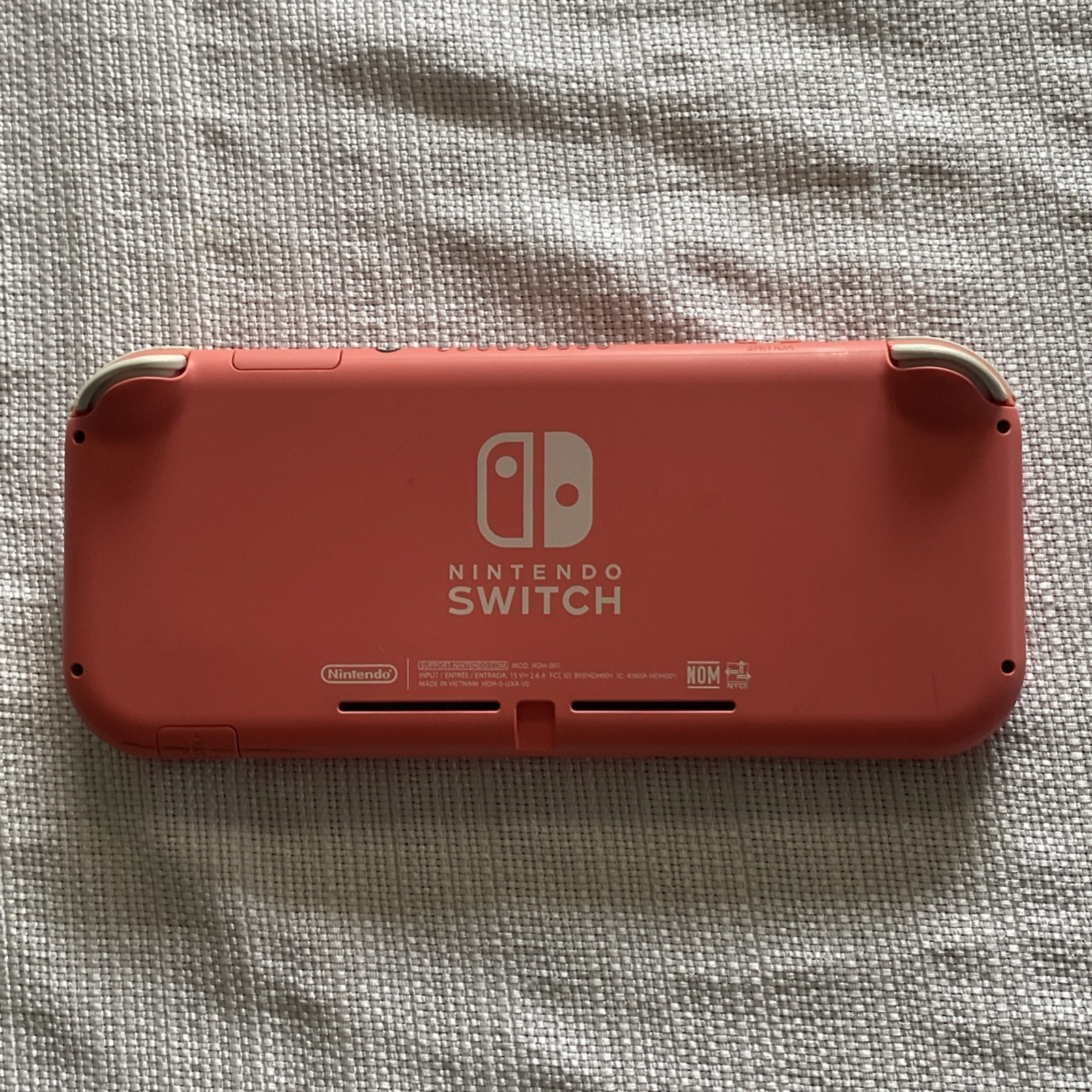 Nintendo Switch Lite Coral Handheld Console tested working