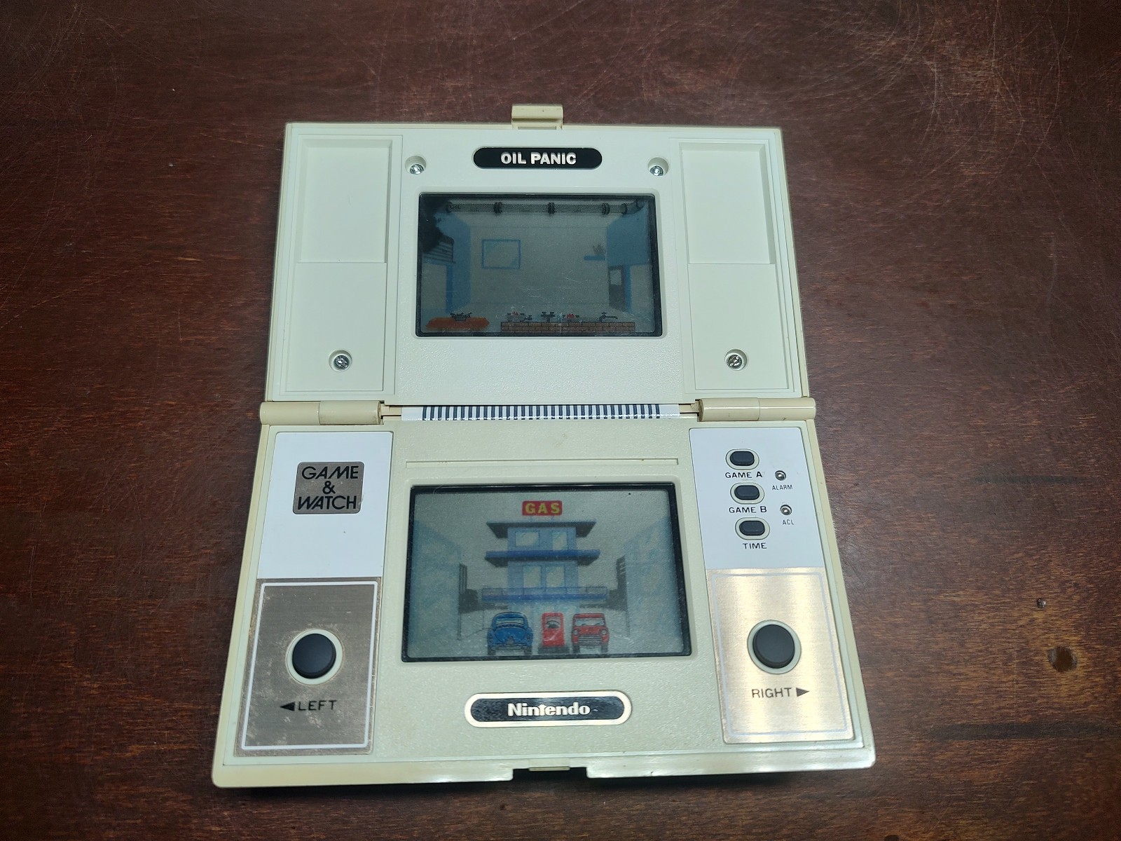 NINTENDO Oil Panic Game & Watch OEM works working OP-51 1982 Game & Watch