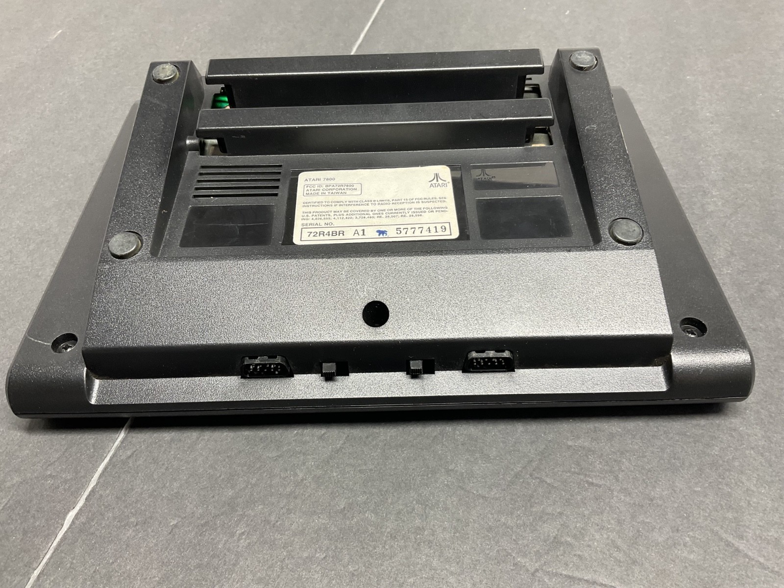 ATARI 7800 Pro System Console 34 Games and Manuals Tested Working