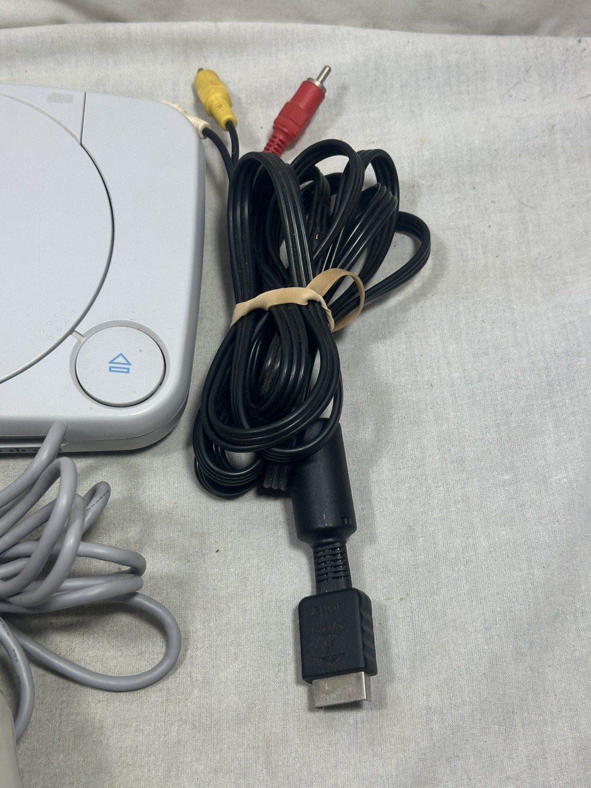 Sony PSOne Slim White Console PS1 (SCPH-101) Console System OEM Bundle – Tested