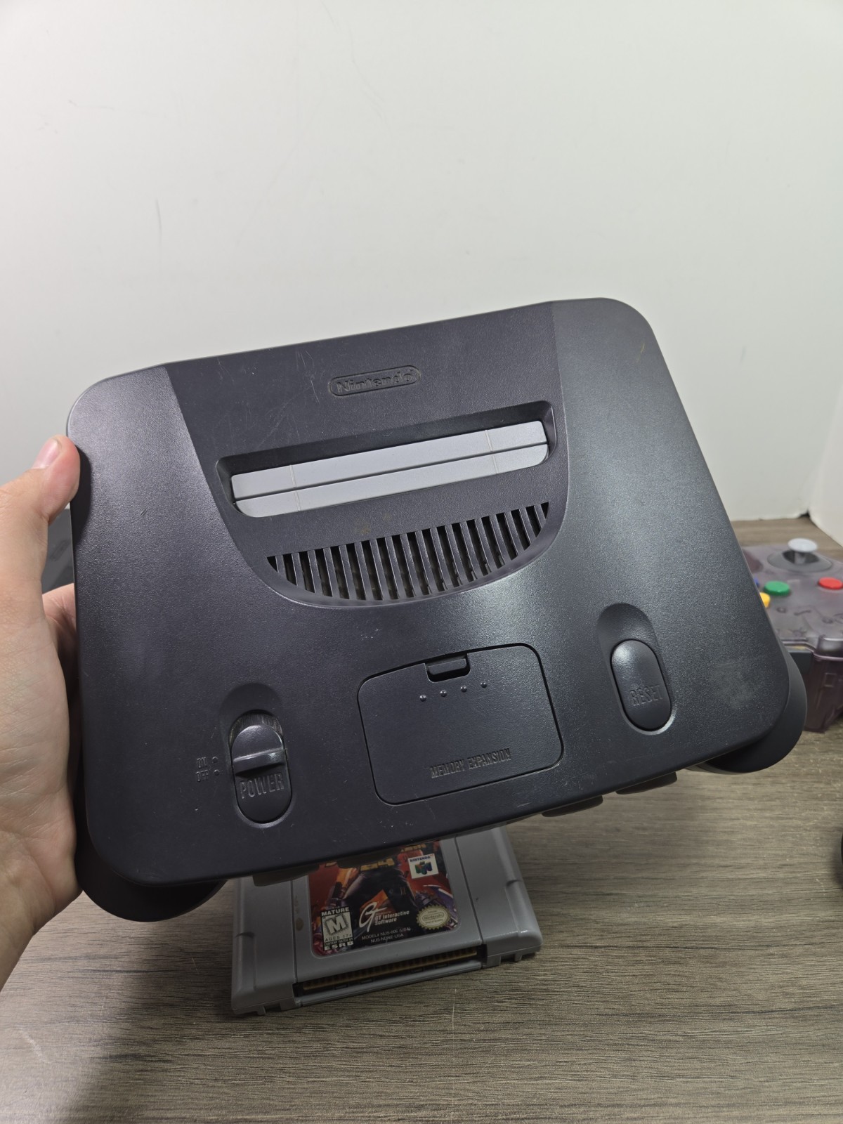 Nintendo 64 Console N64 (NUS-001) w/Controller & Duke Nukem 64 Used Tested