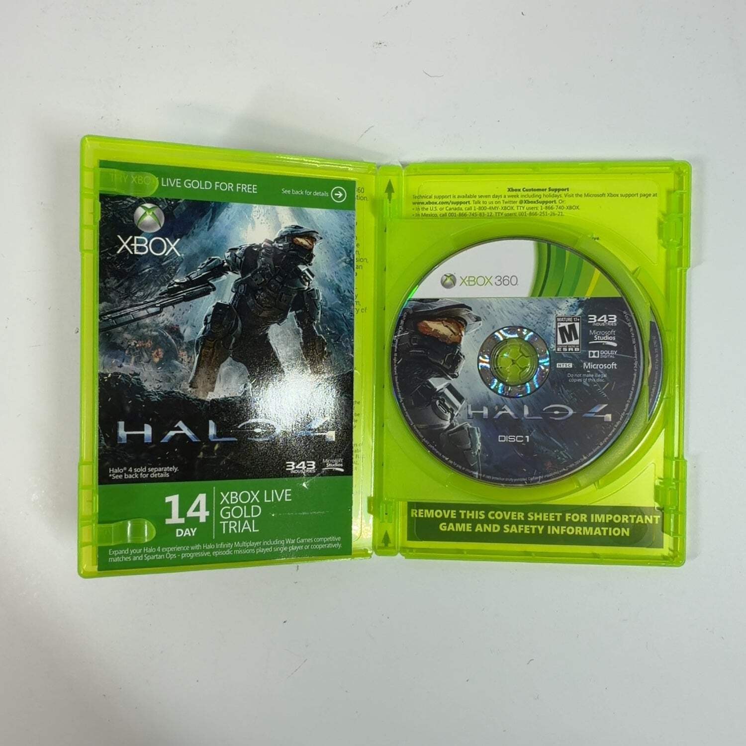 Microsoft Xbox 360 320GB Console Gaming System Halo 4 Special Edition 1439