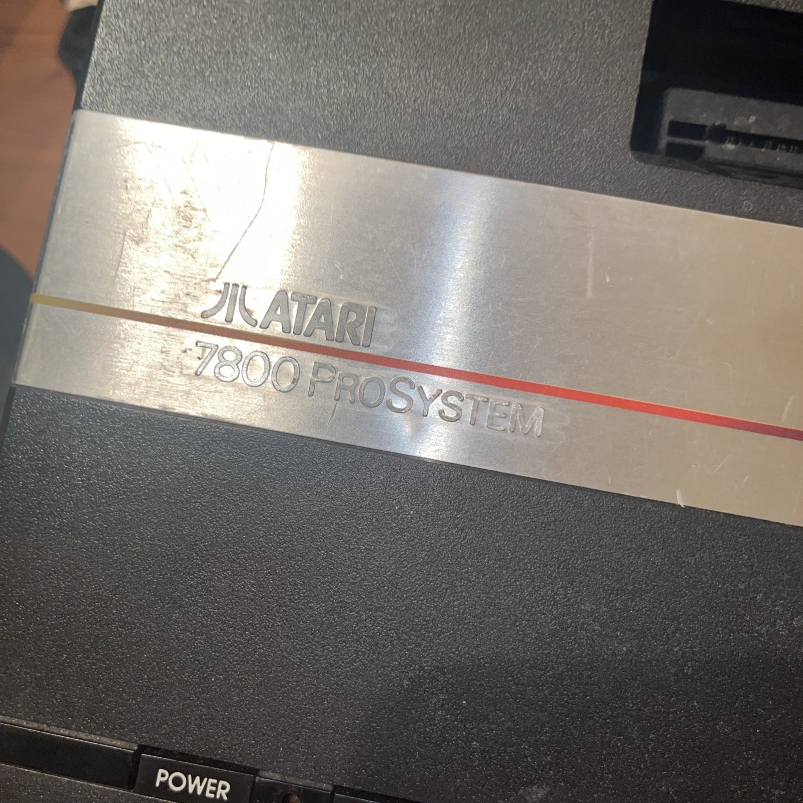 Atari 7800 ProSystem Video Game Console and Several controllers Read UNTESTED