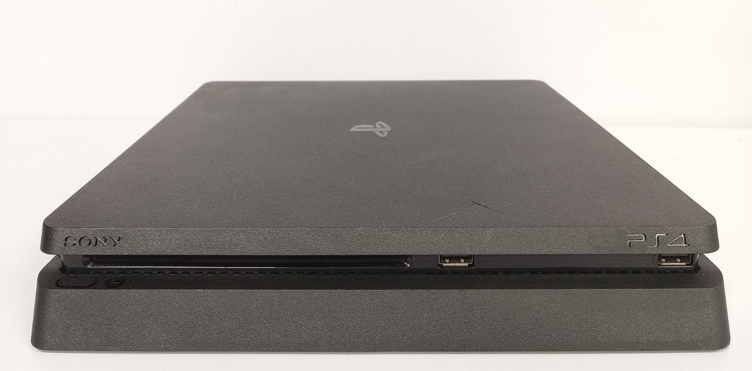 Sony PlayStation 4 PS4 Slim 1TB Console + Cables (CUH-2215B, 2020) Tested FF #26