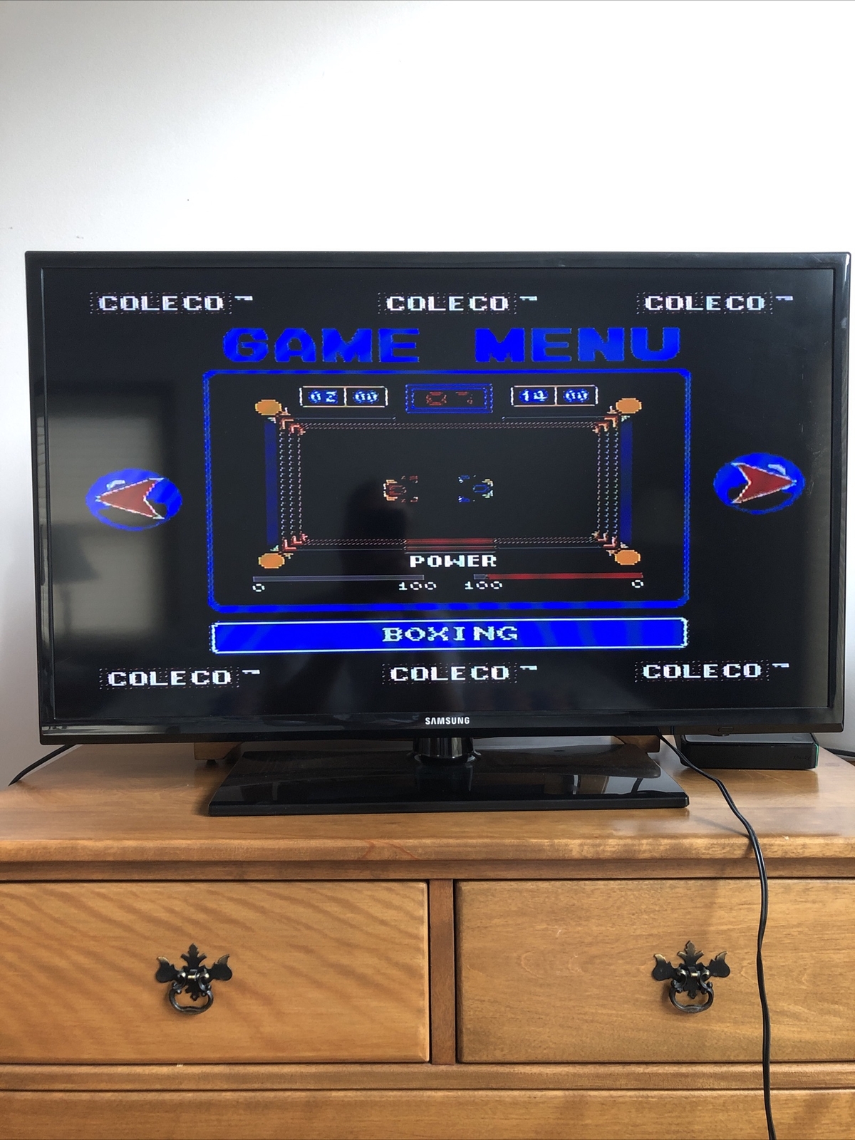 2005 Coleco Video Game System 6 Built-In Games wManual Plug&Play RCA Jack TESTED