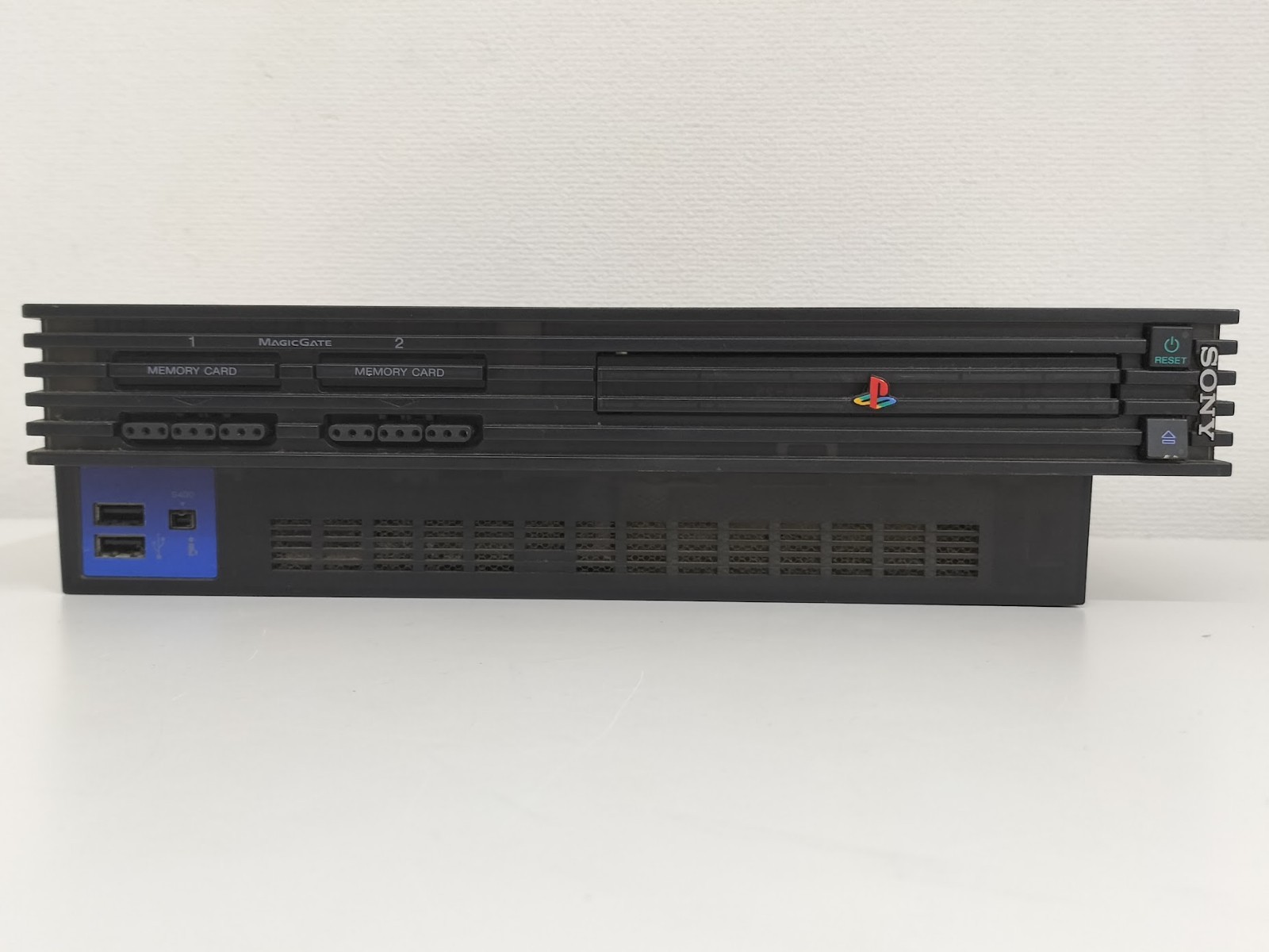 Z602 Sony PlayStation 2 SCPH-37000 Clear Black PS2 Console USED NTSC-J