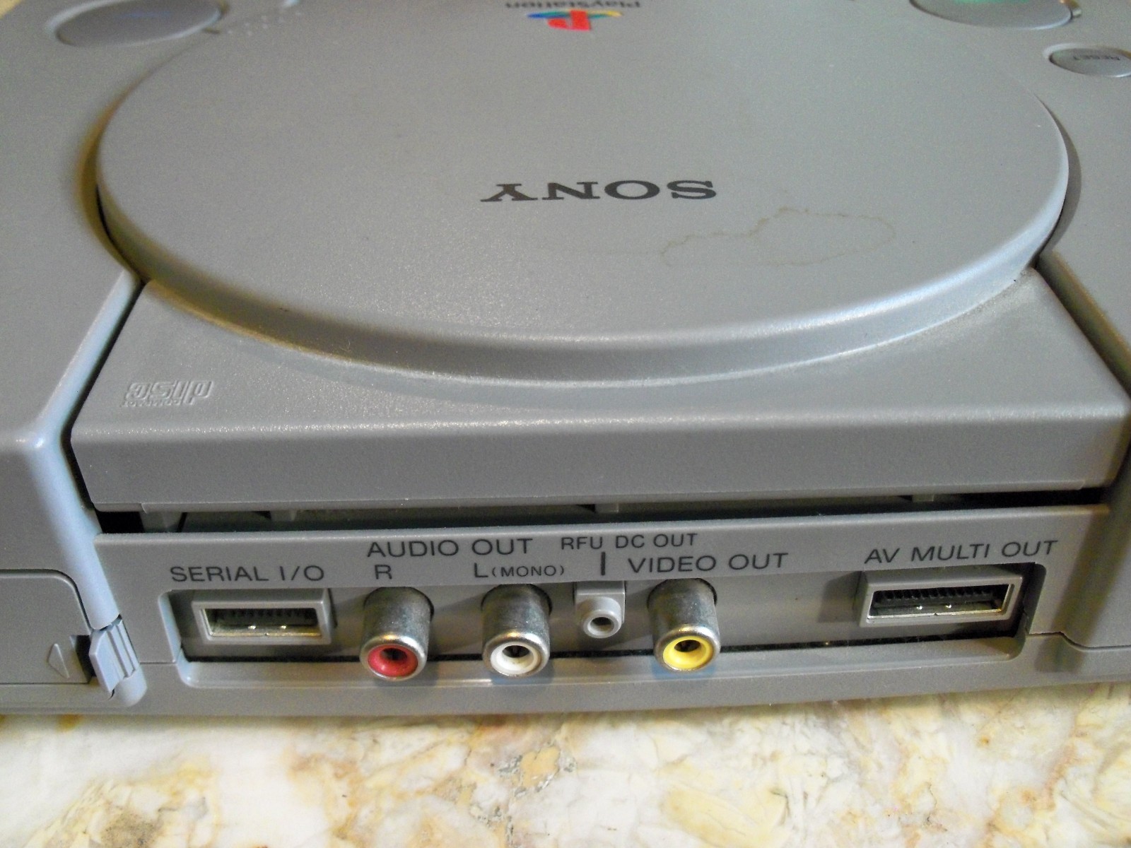 Playstation 1 SCPH-1001 ASCII Controller A/V & Power Cords Memory Card NTSC Nice