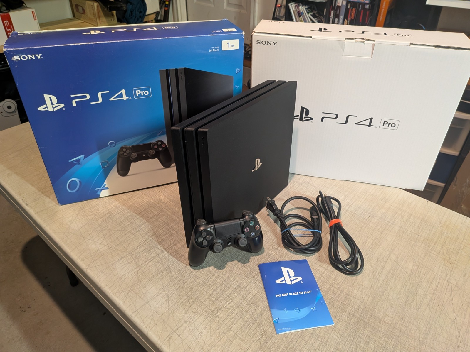 PlayStation 4 Pro 1TB PS4 Console System Bundle Controller 1 YEAR WARRANTY!