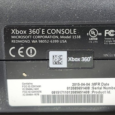 Microsoft Xbox 360 E 500GB Console Bundle with Games & Controllers