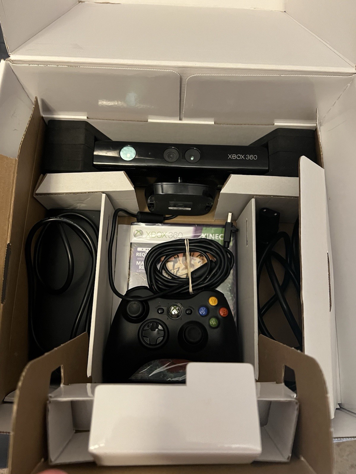Microsoft Xbox 360 S Gaming Console and Kinect – Black 4GB Model