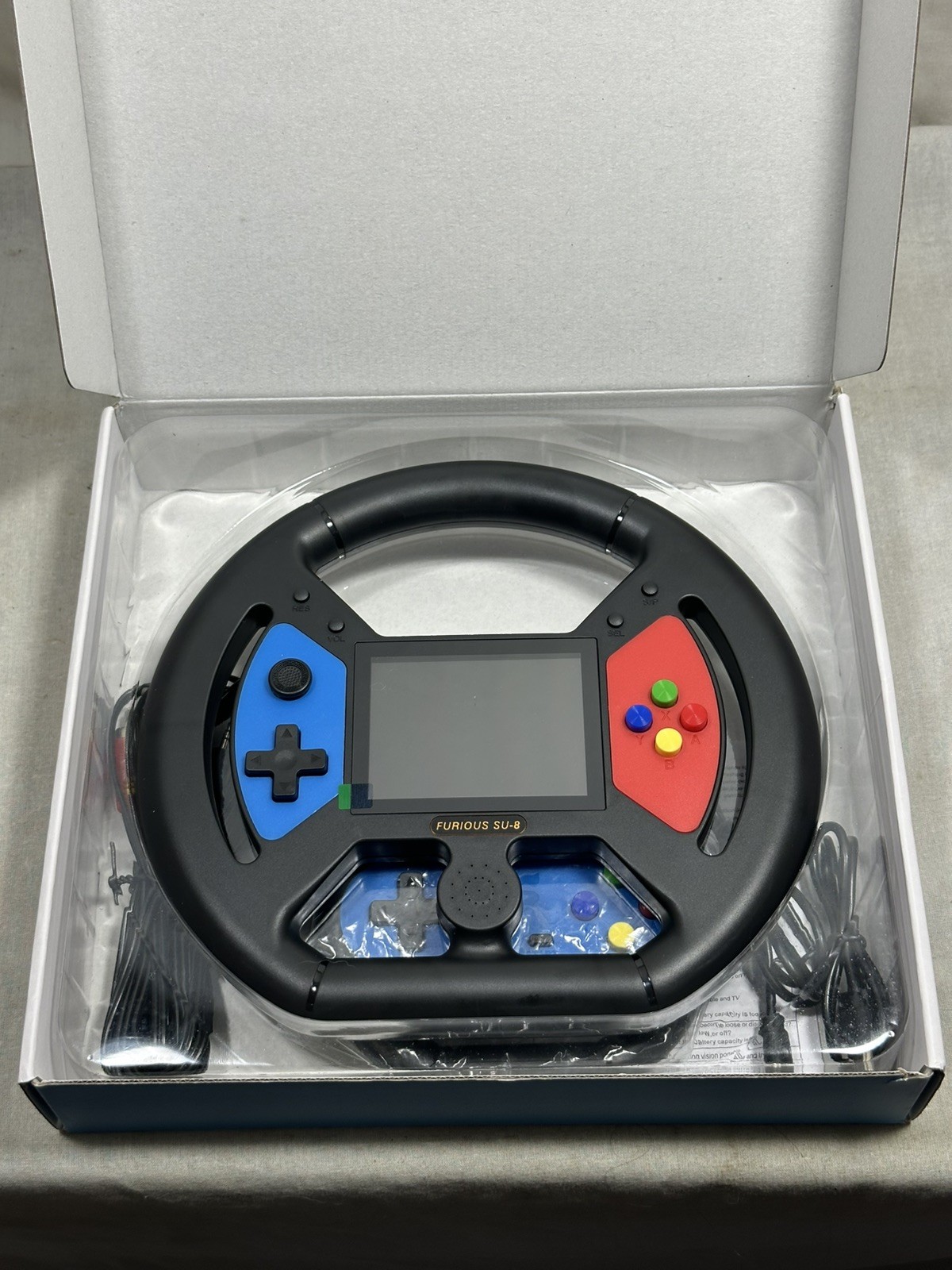 999 in 1 Game Console Furious SU-8 3.5in Color Screen – Open Box – Tested