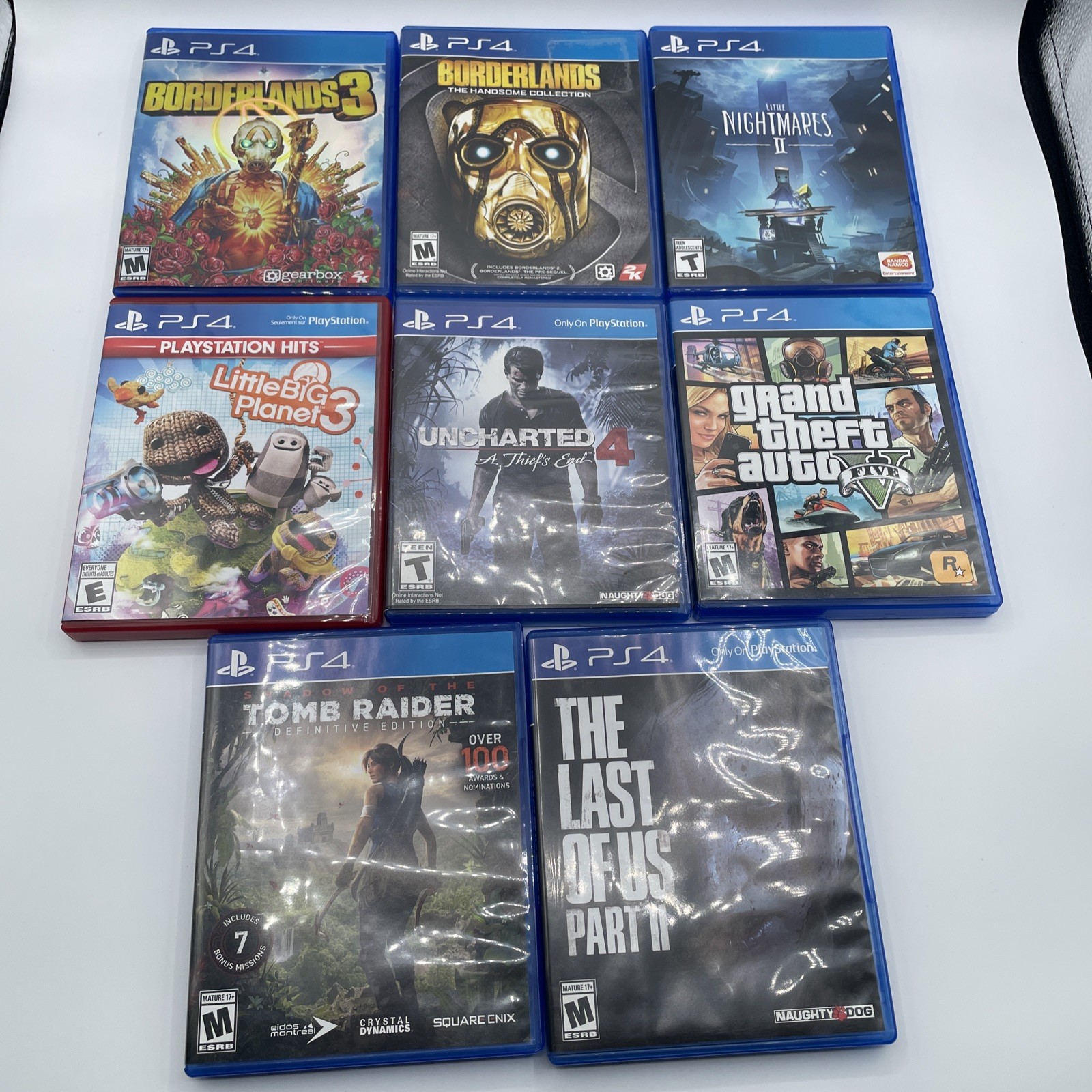playstation 4 500 GB console PlayStation Camera Two Controllers 9 Games Read Des