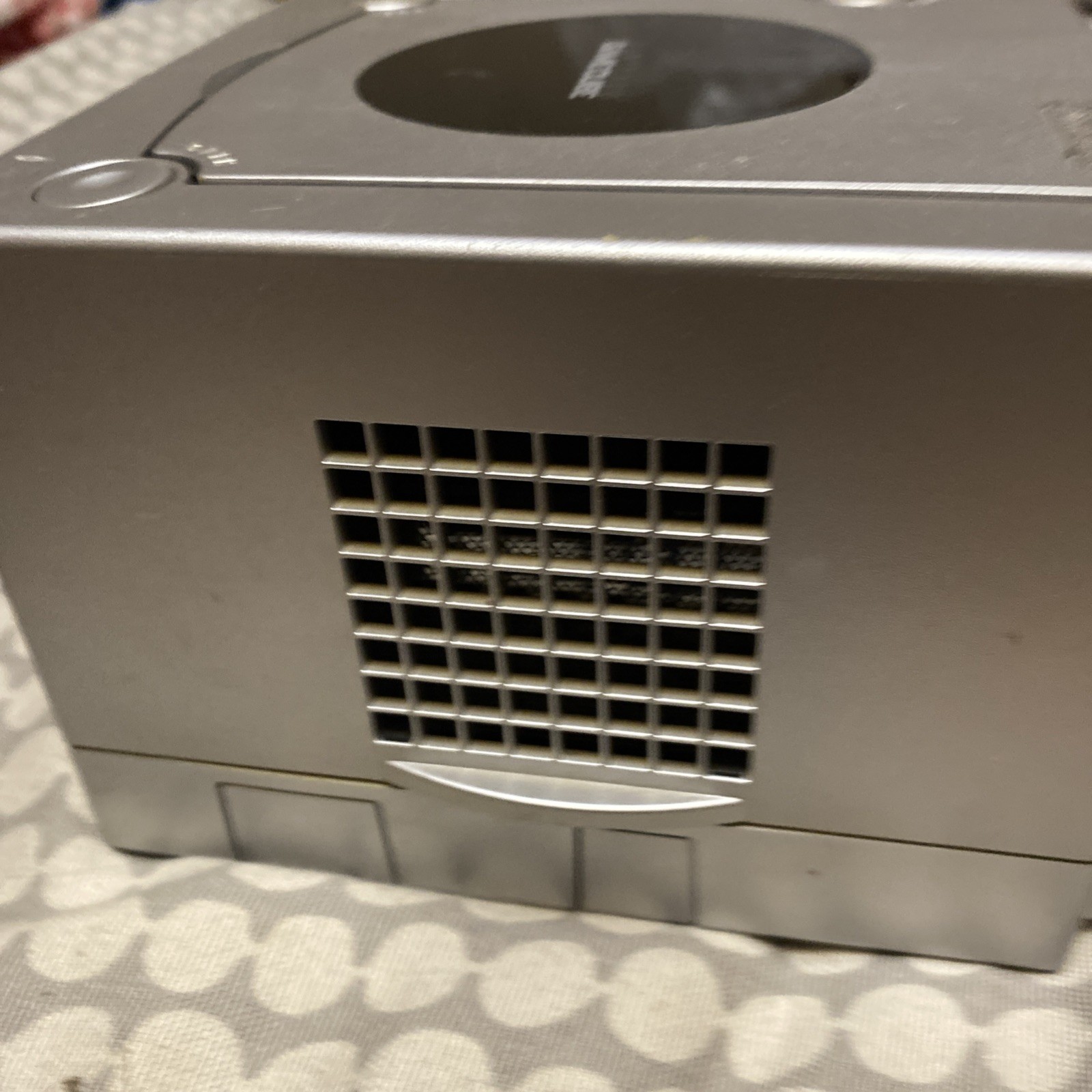 Platinum GameCube Works With Two Controllers Original Cords Tested Read
