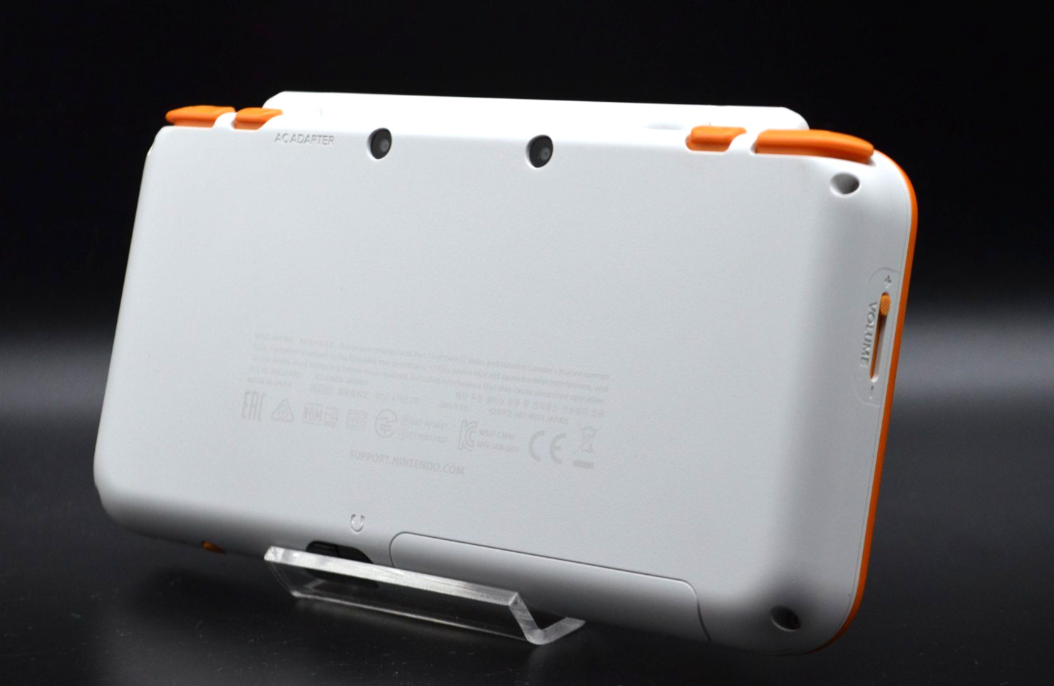 [REGION FREE] NEW Nintendo 2DS LL XL Orange White Console Tested 012
