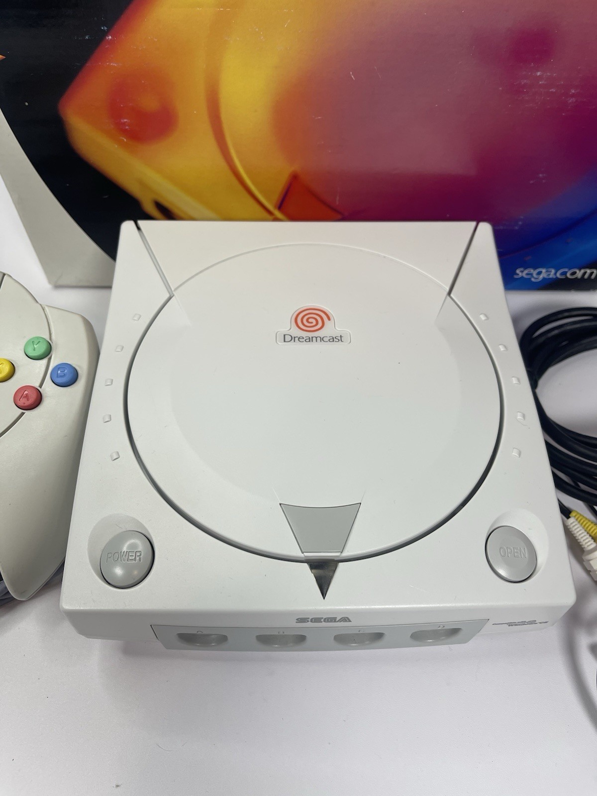 Sega Dreamcast Console With Box – Working Beautifully! HKT-3020 NO Paperwork