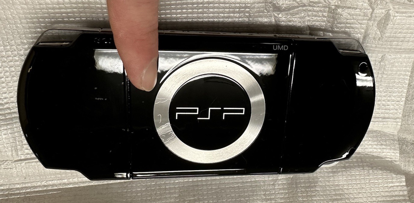 Sony Playstation PSP-2001 Game Console Bundle Repack – Battery Untested, READ