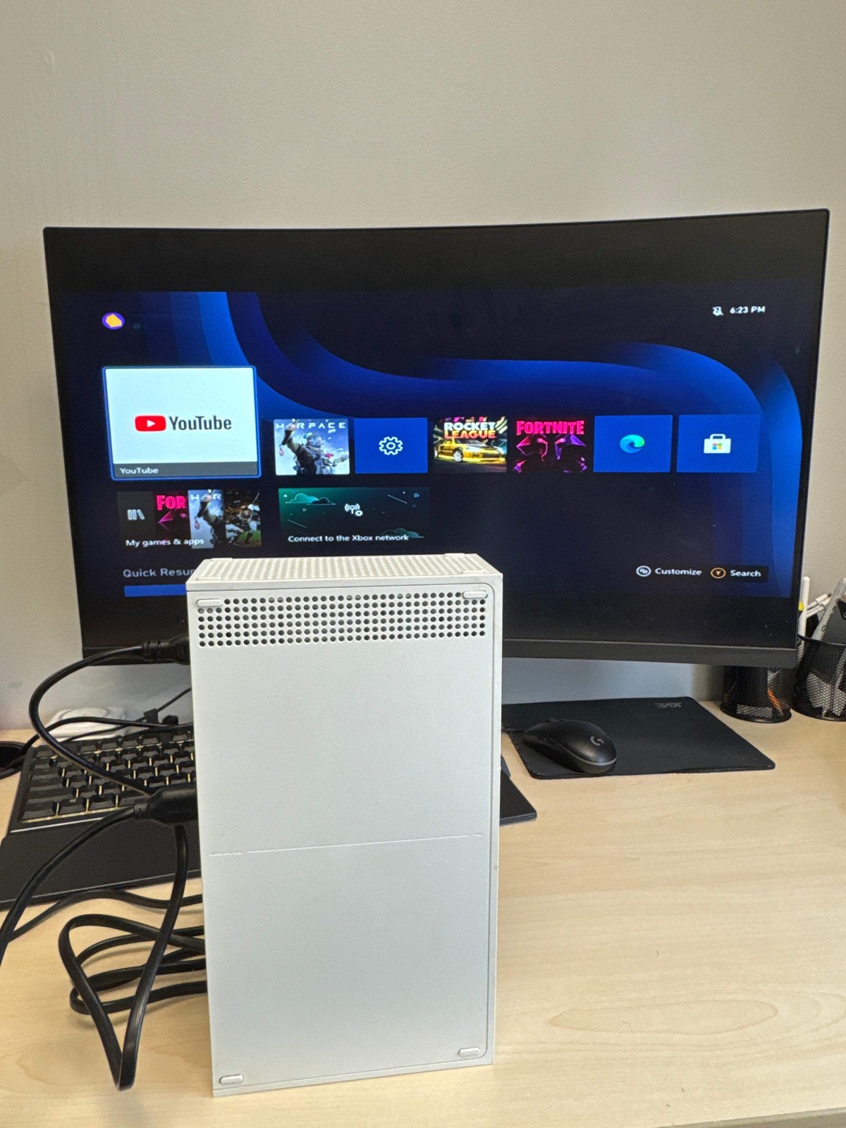 Microsoft Xbox Series S 1883 512GB White All-Digital Console Only