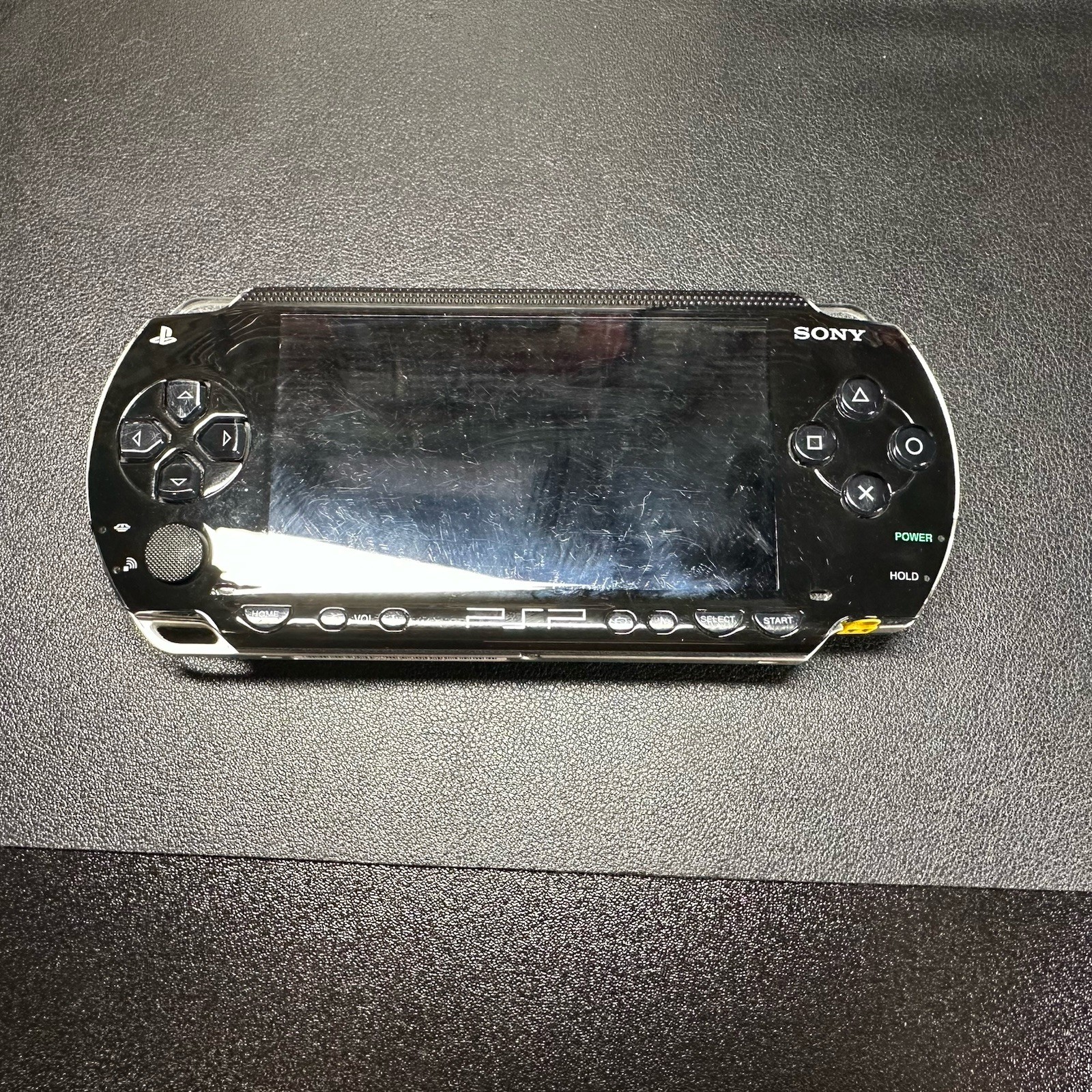 Sony PlayStation Portable PSP-1001 Black Console System Bundle Tested with Game