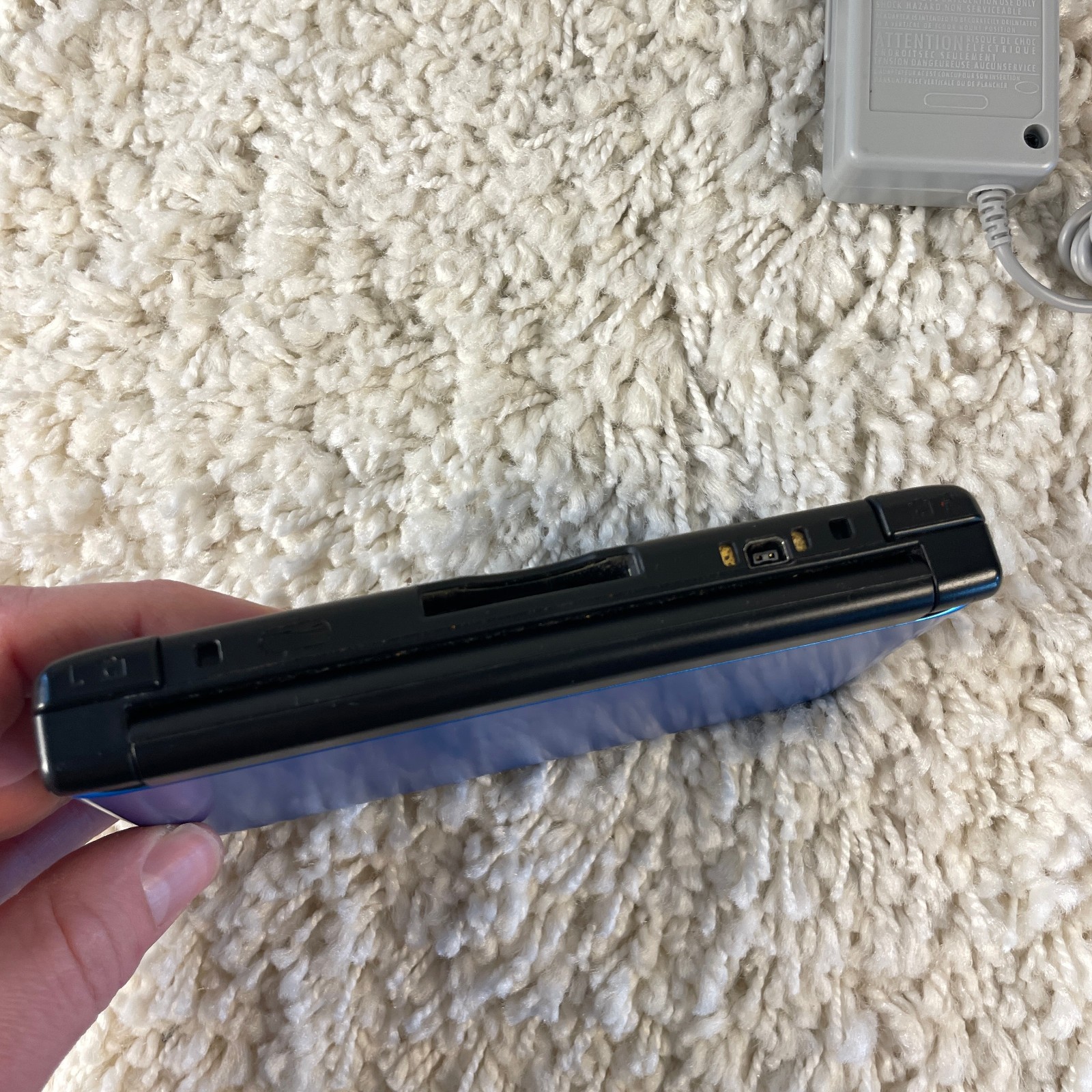 Nintendo 3DS XL Blue Black Handheld Console System SPR-001 Tested