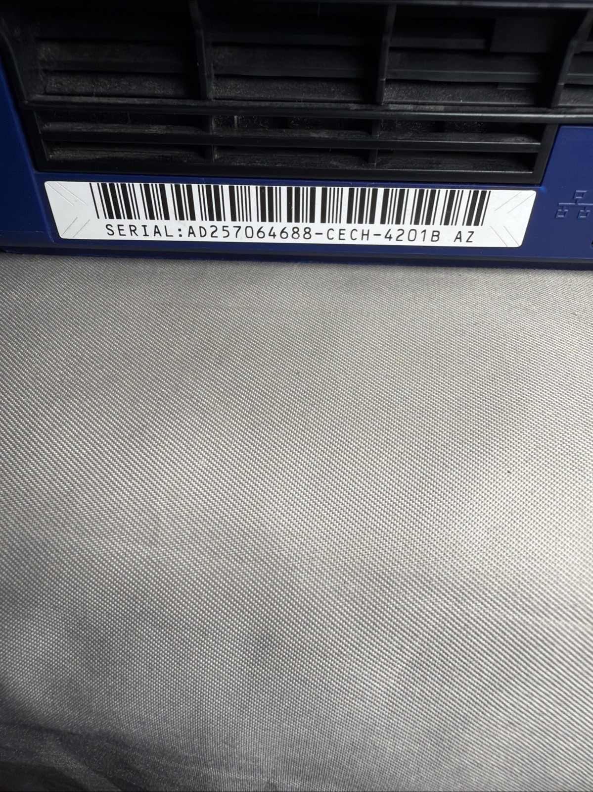Sony PS3 Super Slim 250GB Azurite Blue CECH-4201B AZ, Console *READ*
