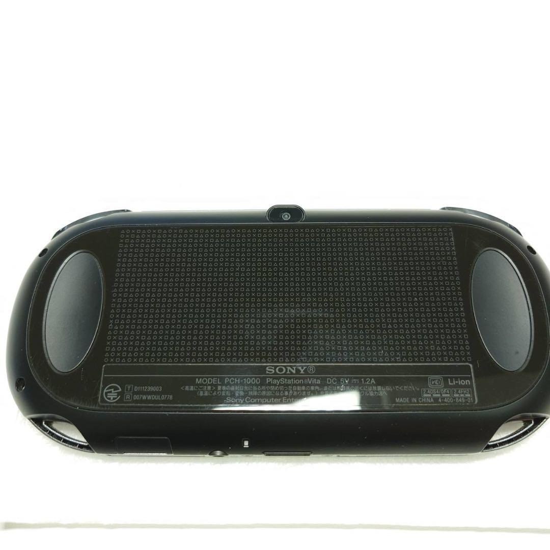 Sony PlayStation Vita PCH-1000 Crystal Black Complete in Box Excellent 7071