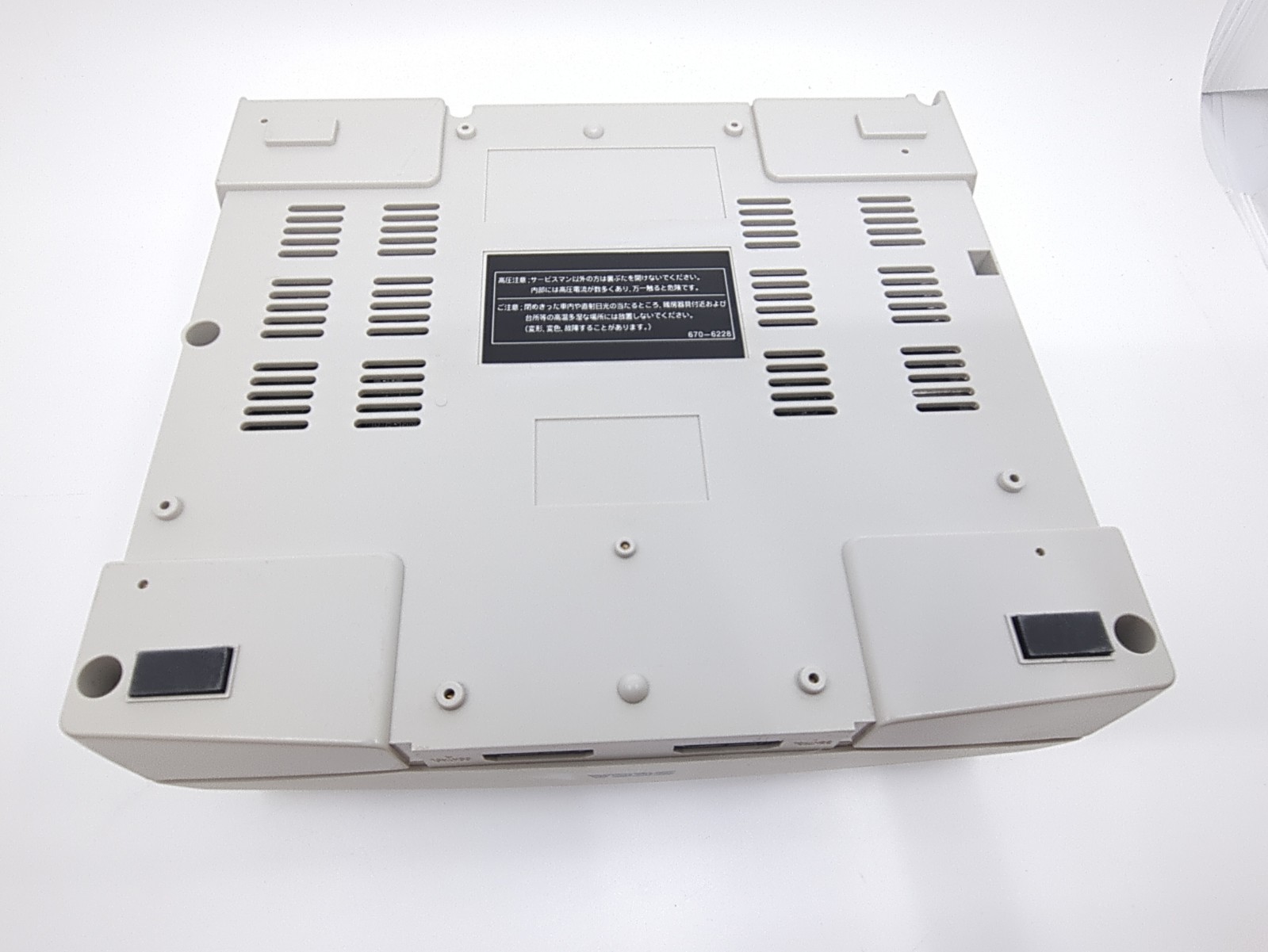 Sega Saturn White Console HST-3220 NTSC-J Japan Tested w/ 2 Games