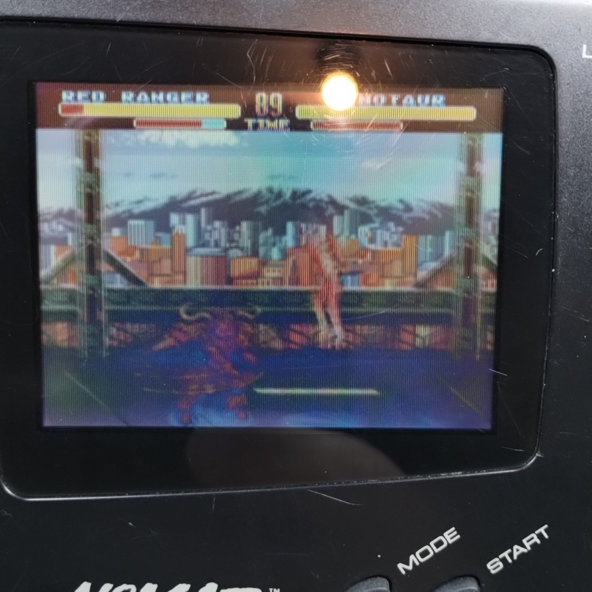 Sega Genesis Nomad Handheld Console Black Model MK-6100 W Cords, Game & Control