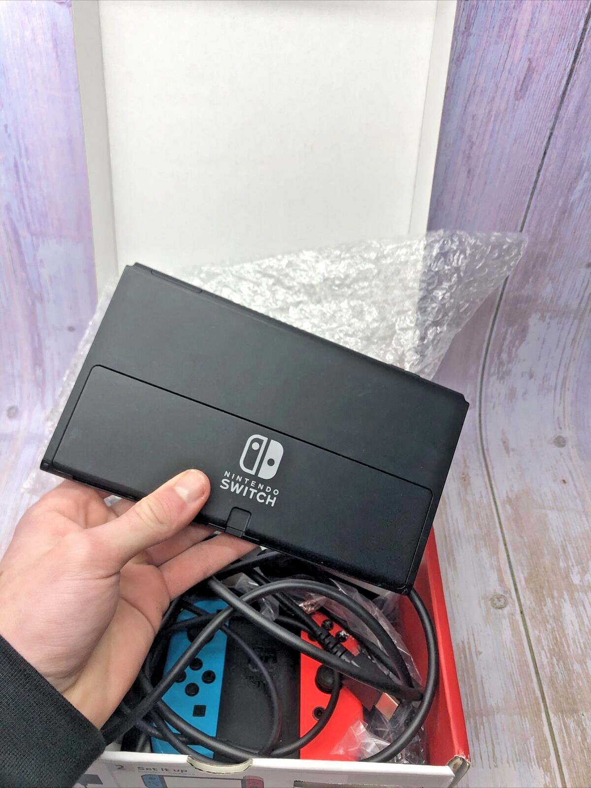Nintendo Switch Black OLED Bundle – 64GB