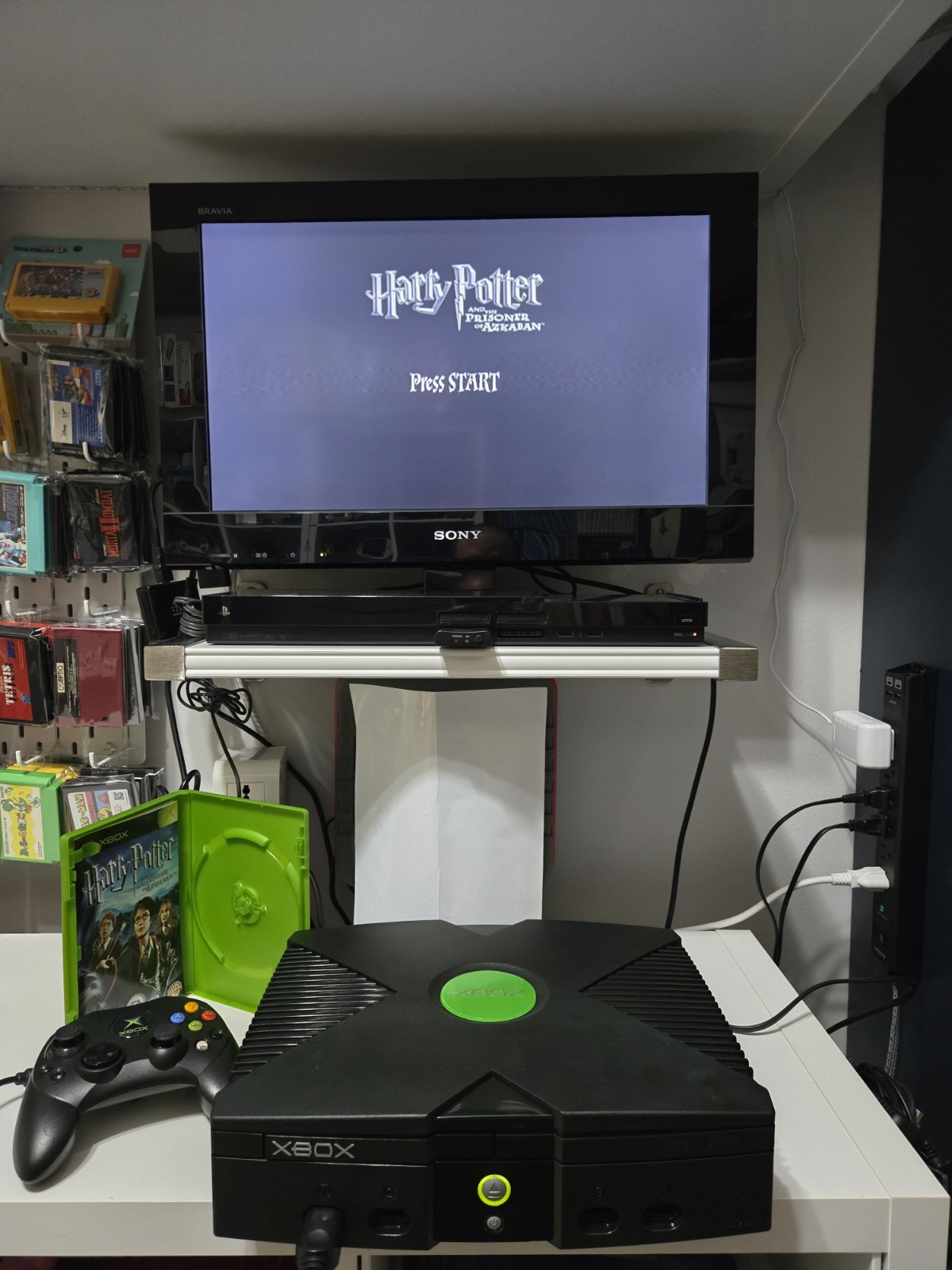 Microsoft Xbox OMG console Completely Cleaned with 1 Game and 1 Controller.