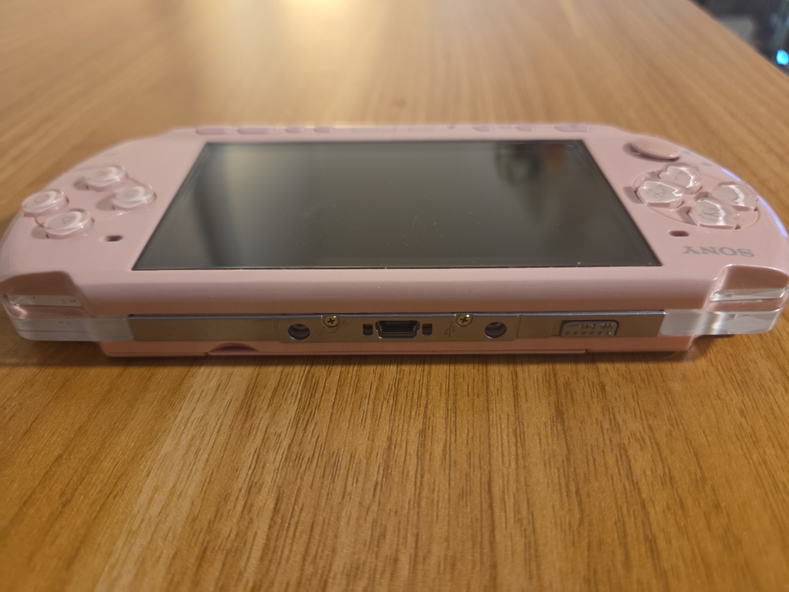 Sony PSP-3000 Blossom Pink Japan Import w/ New Battery USB-C connector