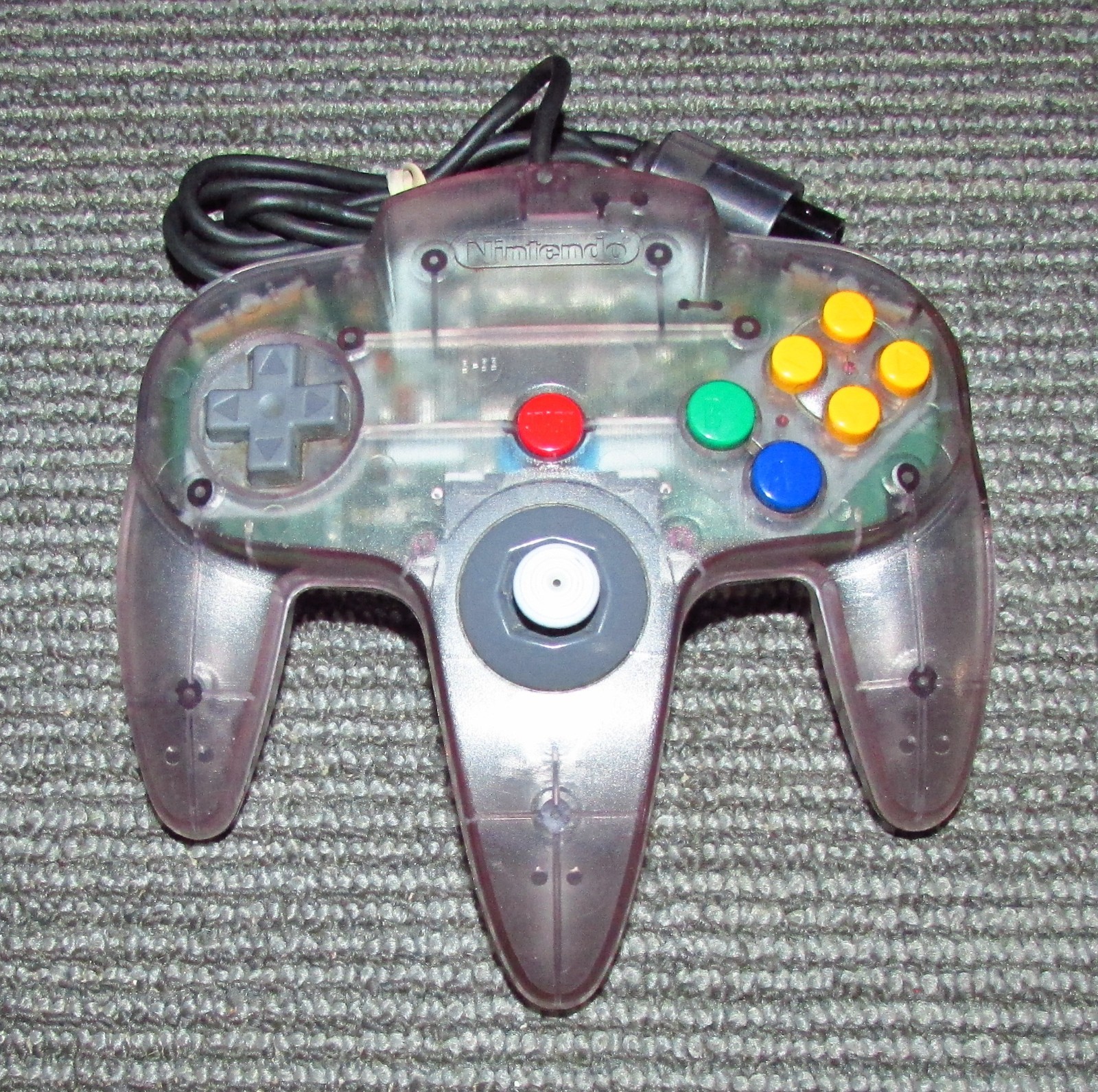 Nintendo 64 Console with 1 Controller & Cables Tested Fast Shipping