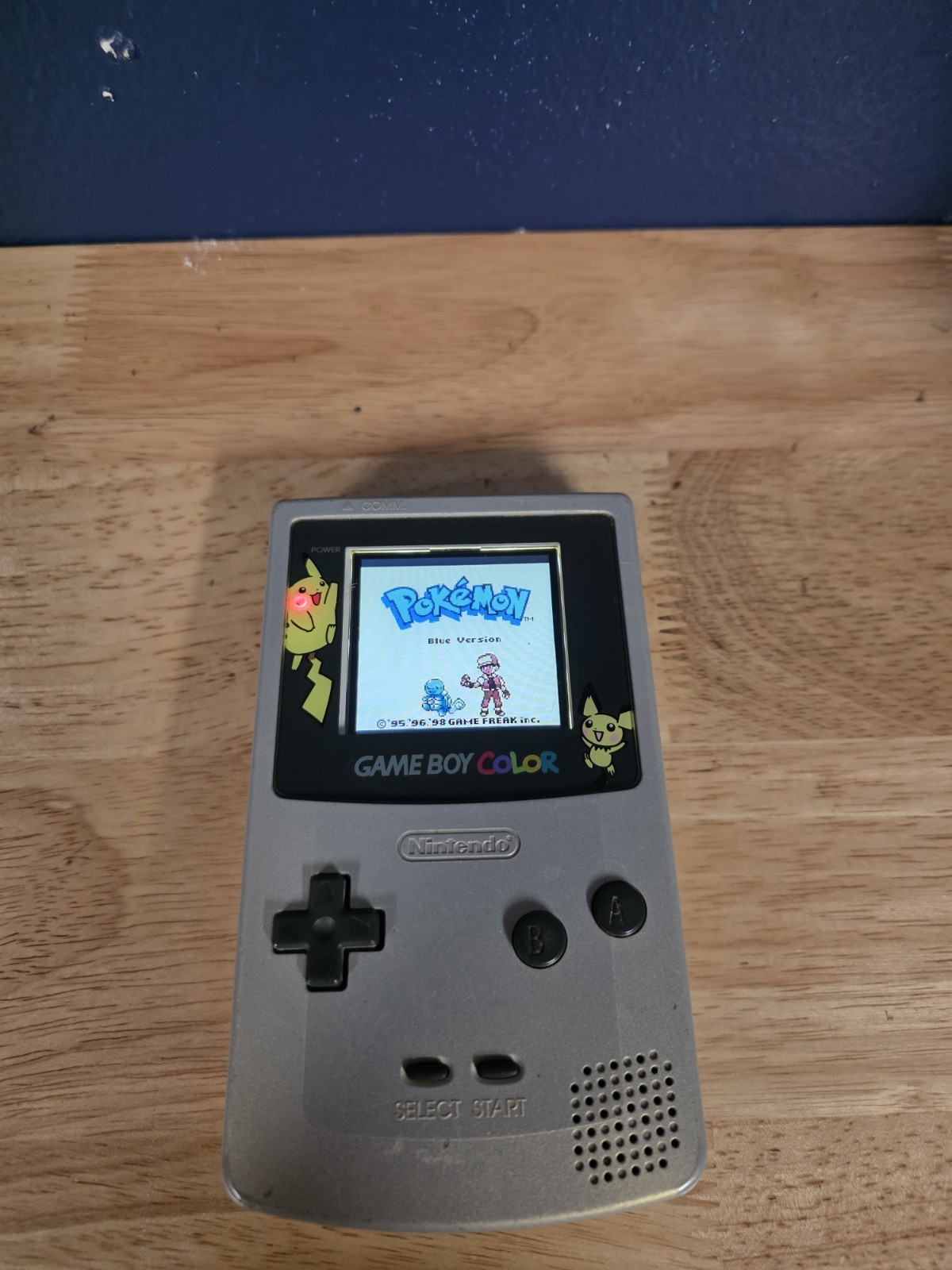 Nintendo Game Boy Color Handheld CGB-001 Pokemon Special Pikachu Edition Working