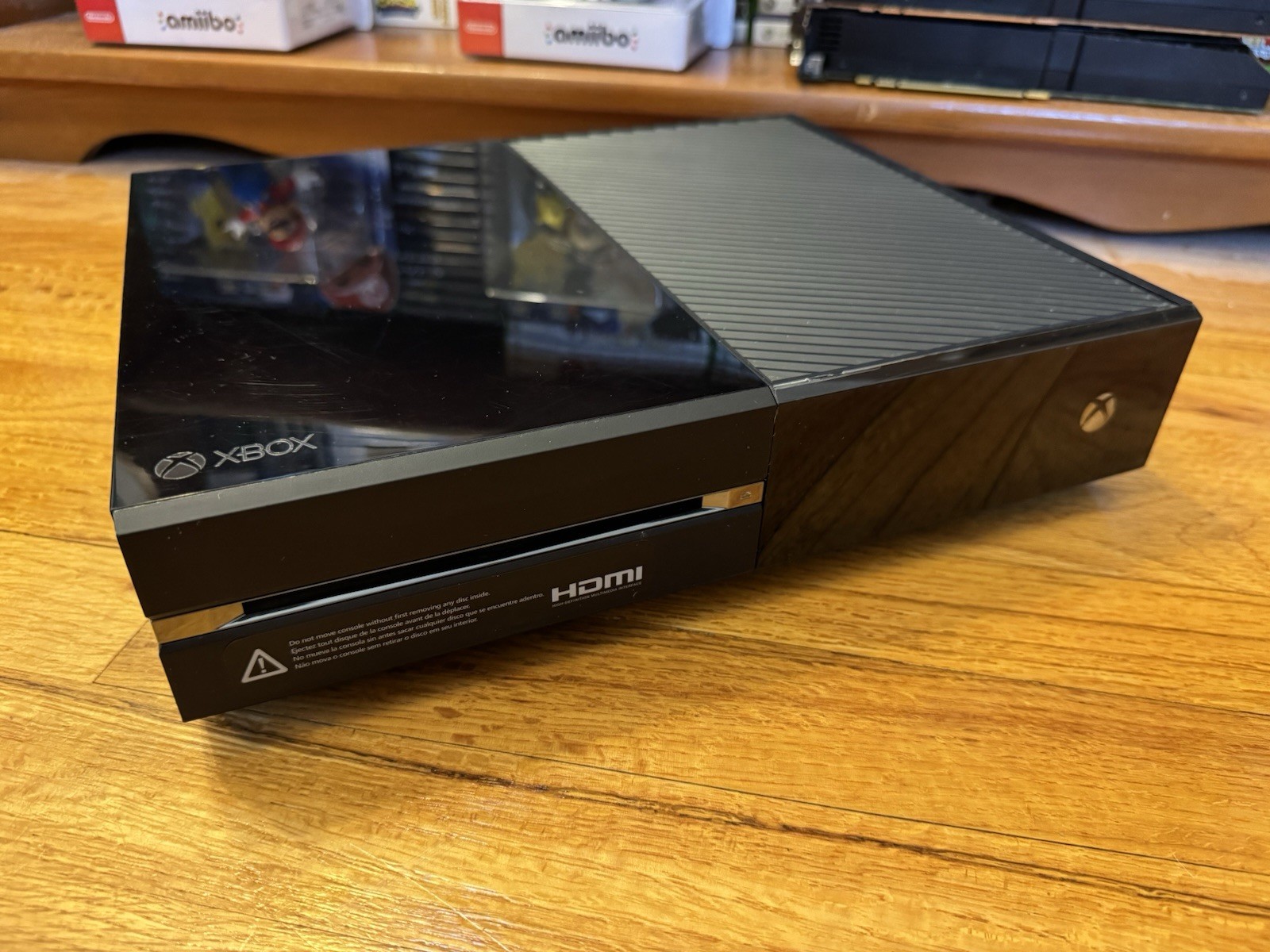 Microsoft Xbox One VCR Black Console w/ Kinect, Power, HDMI Cables – Tested