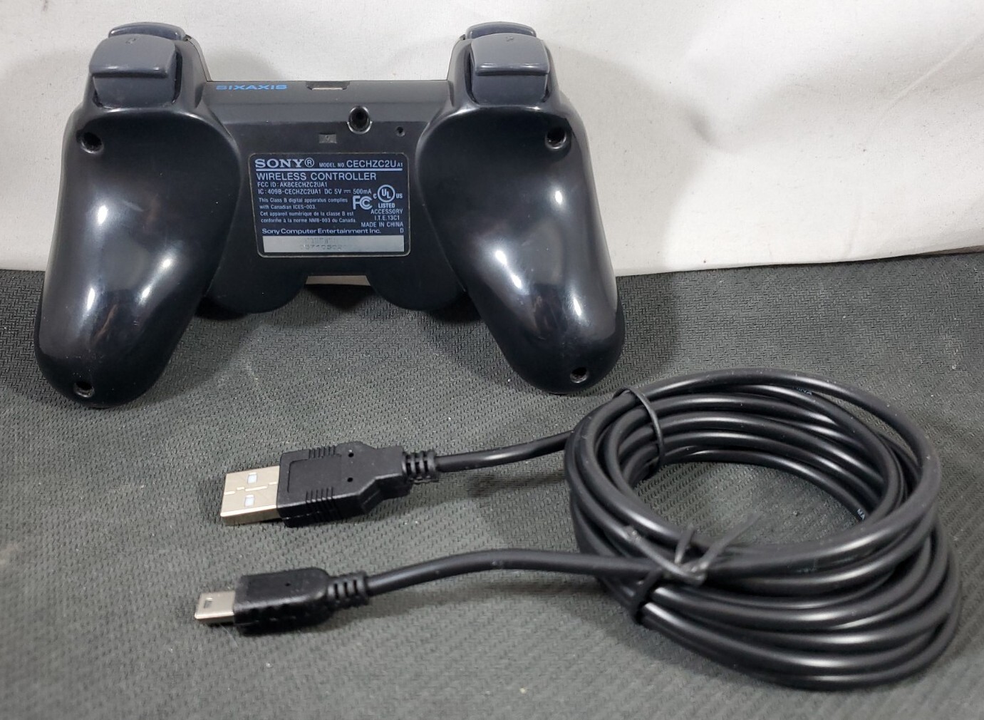 Sony Playstation 3 Slim (PS3) 160 GB Console w/Hookups & Controller, Tested #1