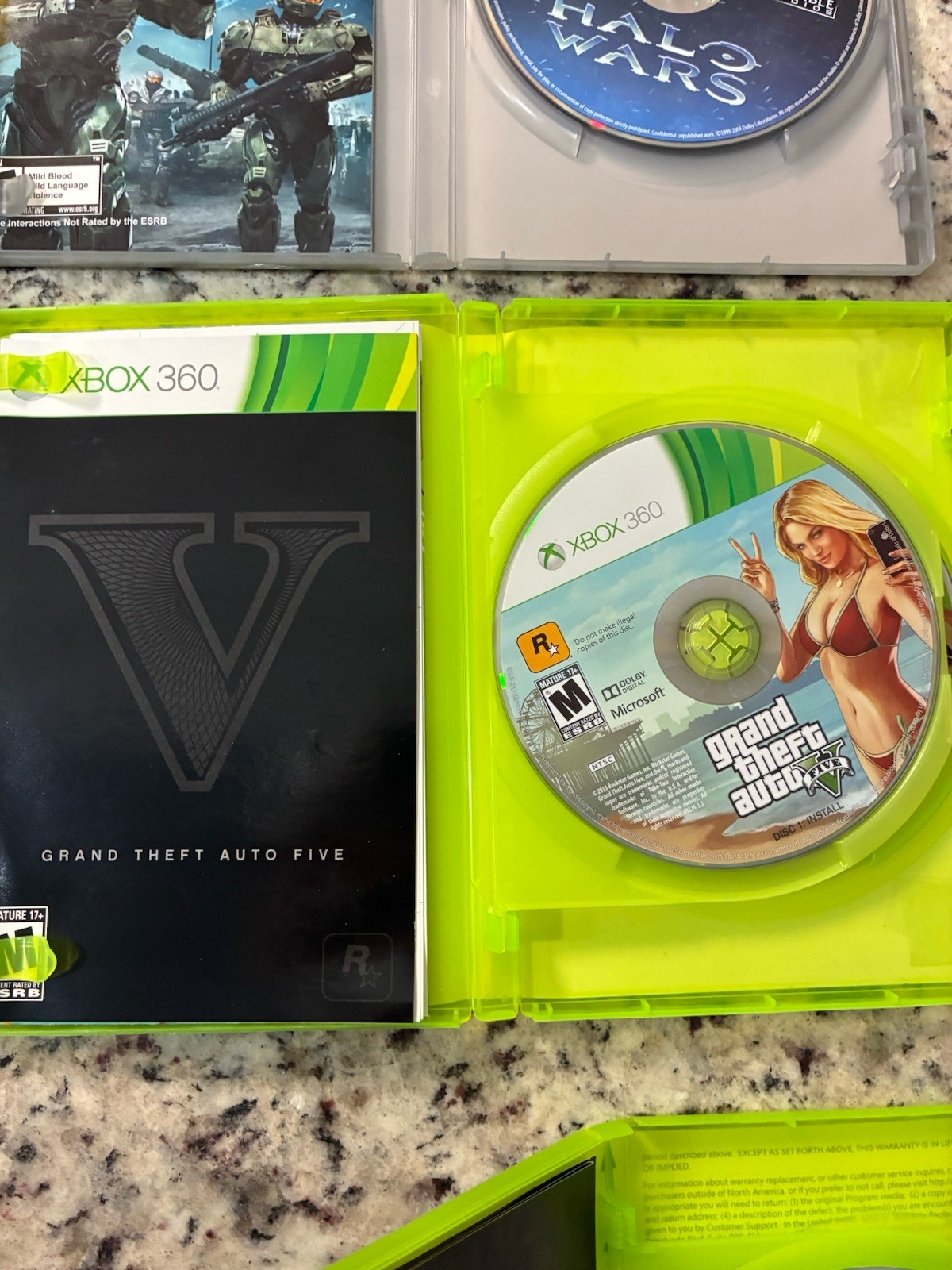 Xbox 360 Jasper Console Bundle – 10 Games + Controller – FOR PARTS / AS-IS