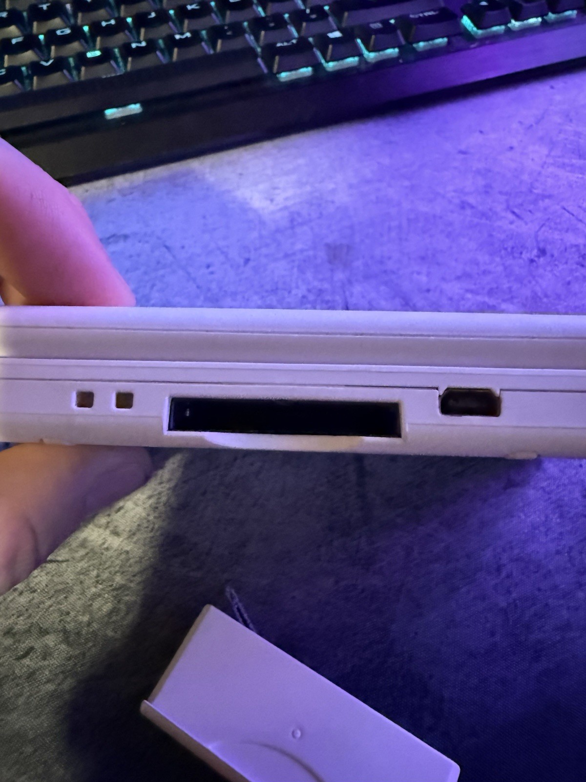 Nintendo DS Lite Console USG-001 Polar White Tested & Working Great Condition