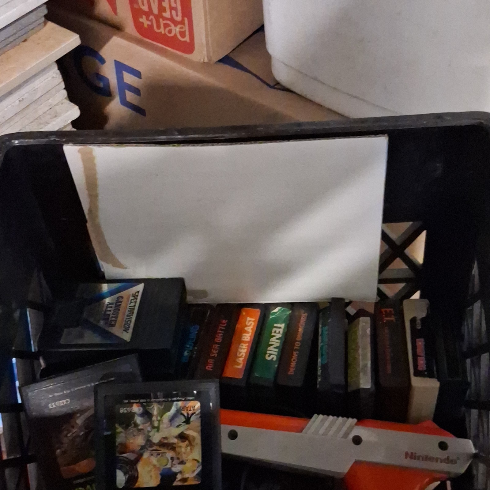 Atari 7800 ProSystem Home Console Black RF with Assorted Games & Accessories