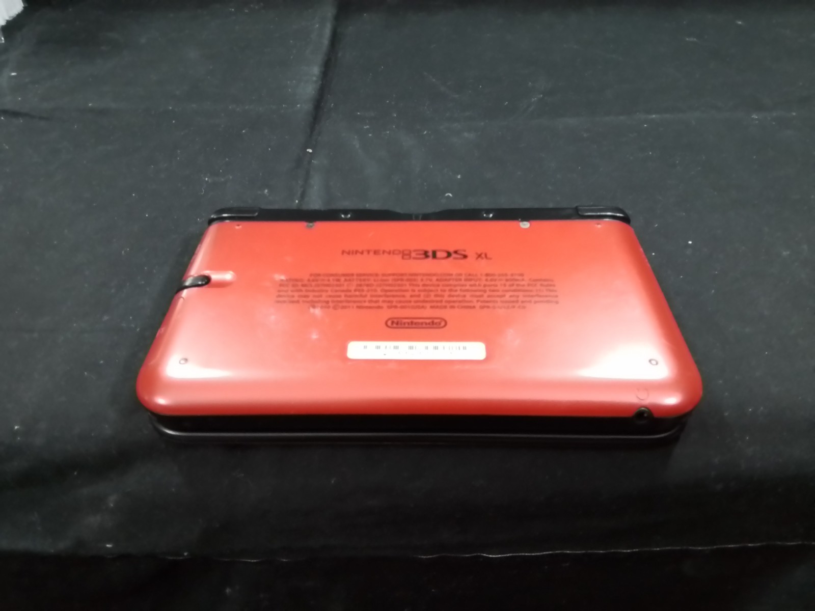 Blue & Black Nintendo 3DS XL Handheld Game System +Stylus +4GB SD Card Tested