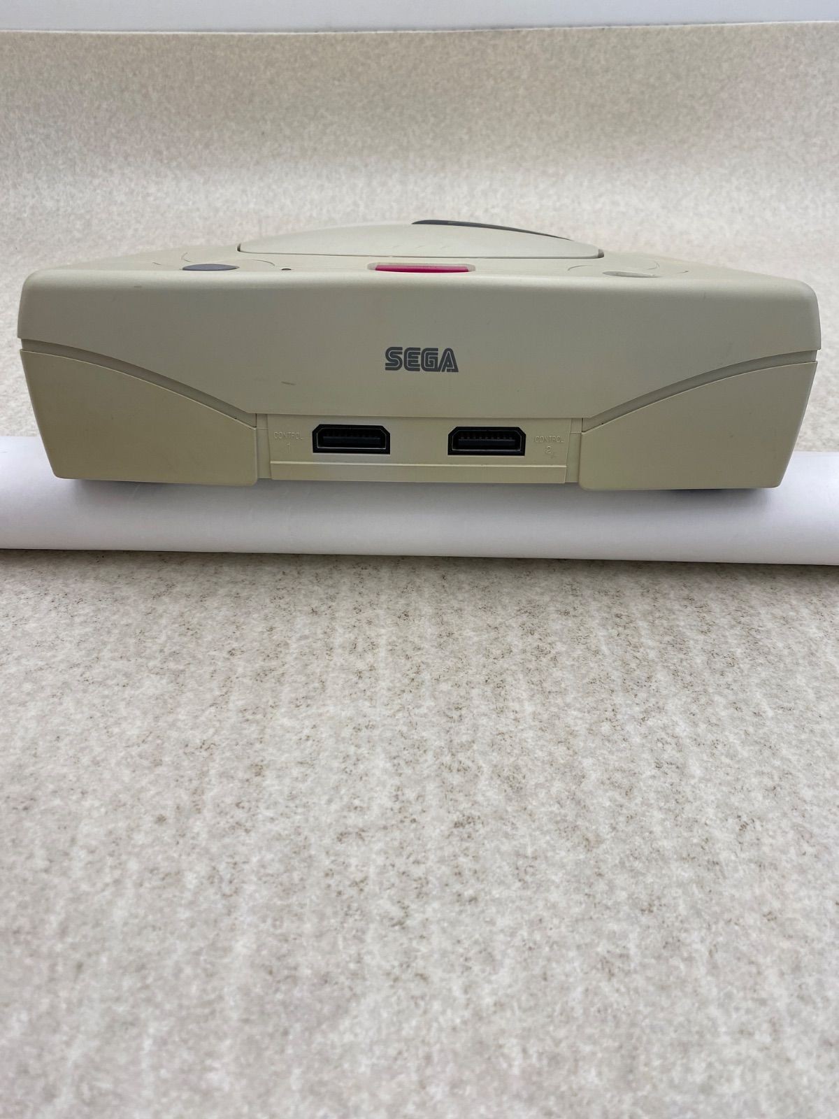 Sega Saturn HST 3220 console with 2 controllers