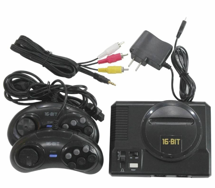 Sega Genesis Retro Console Console 208 Games Included Retro Console 16 Bit Games