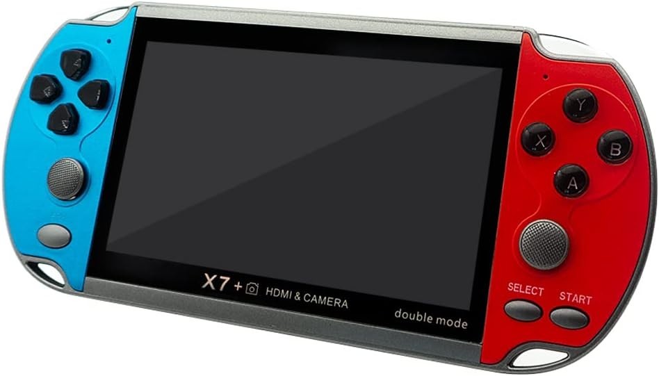 X7 Plus Handheld Game Console , Preload 10000 Games Portable Video Games Supp…