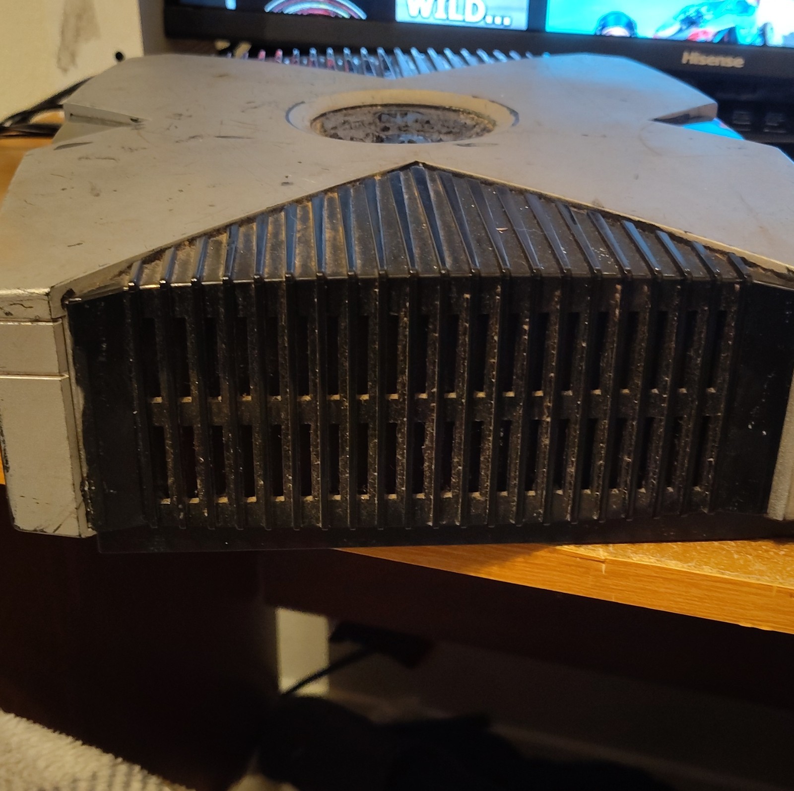 Microsoft Xbox Original Home Console Black Gray Component RCA Internet Browsing